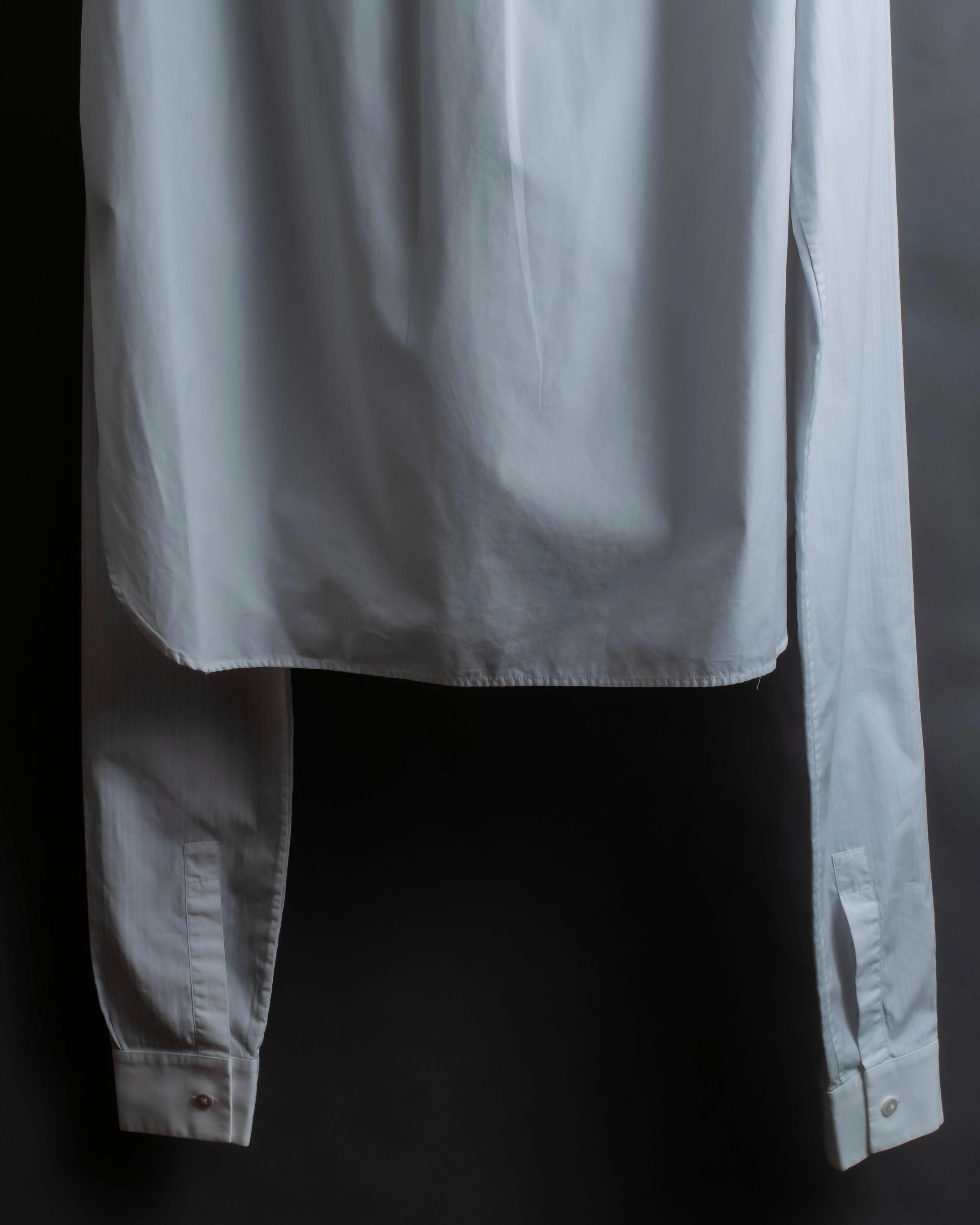 "MAISON MARGIELA" 17AW super long sleeve gimmick cotton shirt