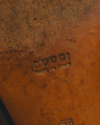 "GUCCI" 80's-90's Classic horsebit leather loafers