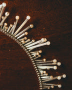 -SPECIAL- "CHANEL" 90's-00's Sculptural pearl fringe choker necklace