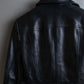 "BURBERRY" 100% cow leather Military pocket details short length jacket