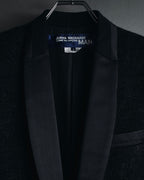 –SPECIAL– "JUNYA WATANABE COMME des GARÇONS MAN" 2015AW mohair blend satin shawl lapels jacket