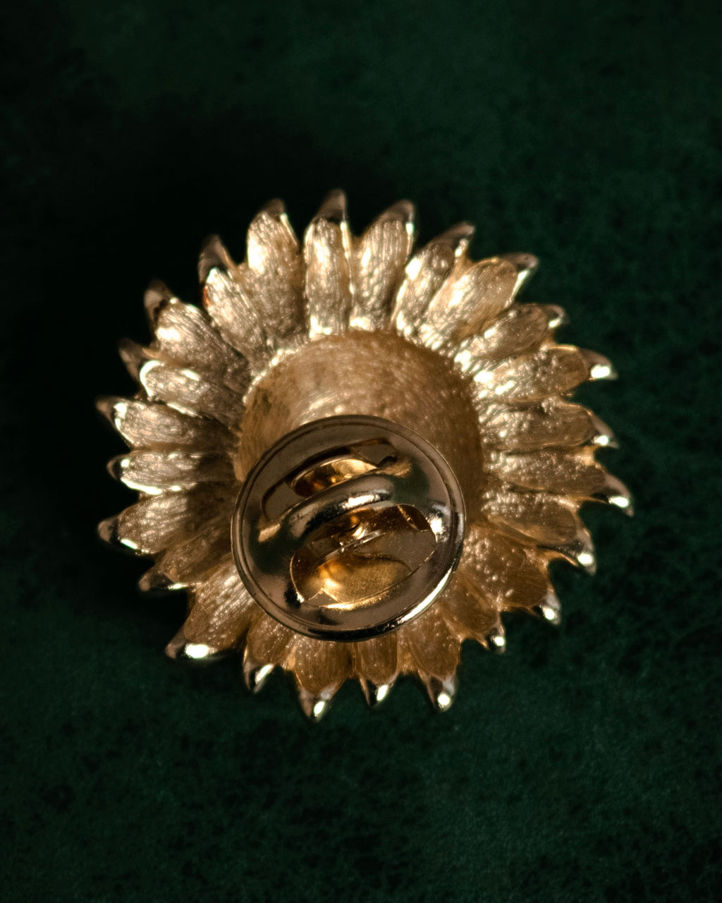 “Christian Dior” 80’s–Early 90’s Sun and moon motif rhinestone brooch