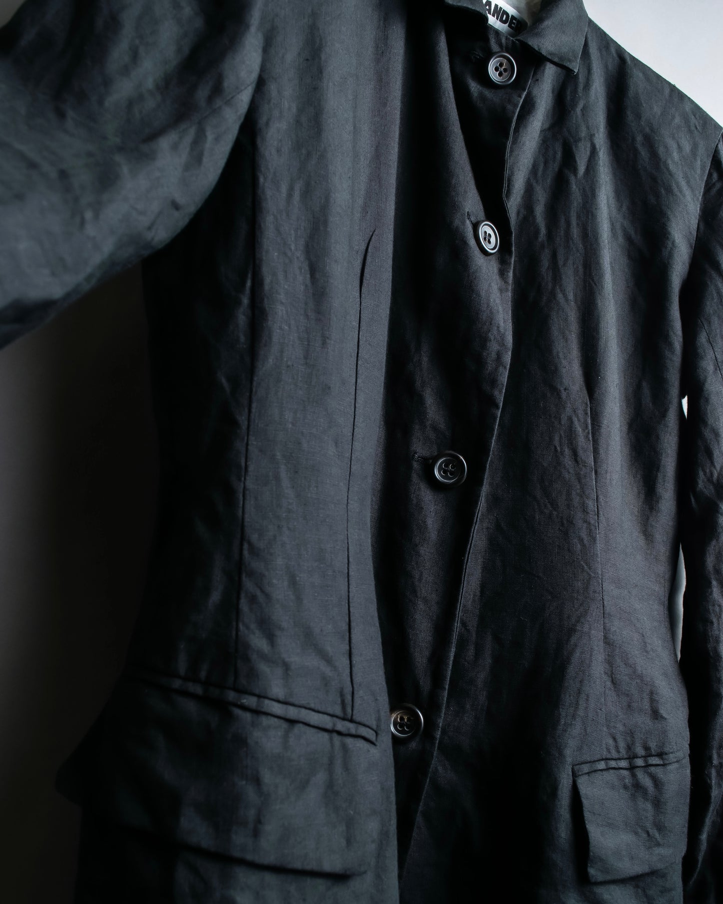 "JIL  SANDER" Washed processing 2way jacket