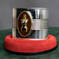 "JEAN PAUL GAULTIER" Torso motif solid perfume docking silver bangle