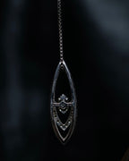 "Guy Laroche" Dancing stone diamond necklace