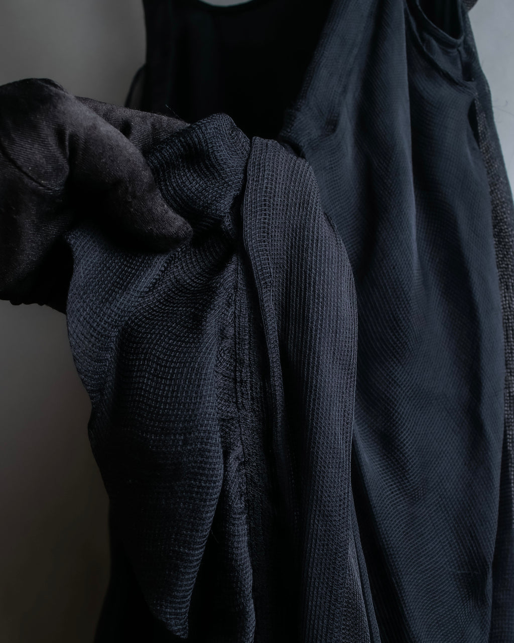 "FENDI" Gathered frill design sleeveless dress