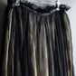 "LOUIS VUITTON" Tulle docking gather mid length skirt