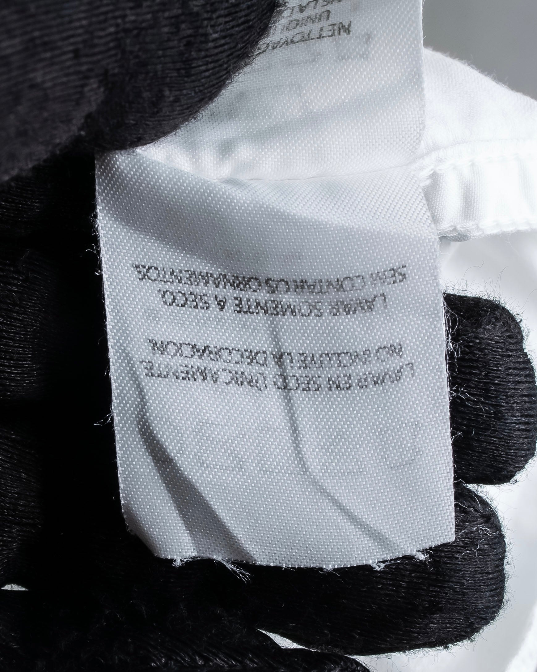 "ARMANI EXCHANGE" Different weave patterns cotton shirt