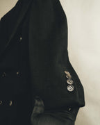 "Burberrys" 80's-90's Classic double-breasted wool overcoat