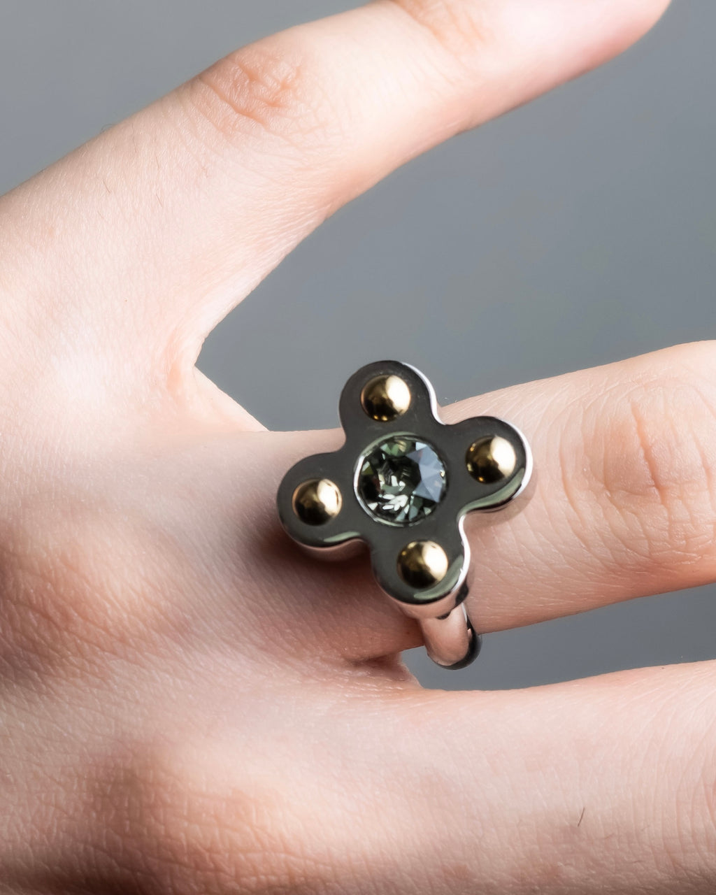 "LOUIS VUITTON" Berg love letters metal ring