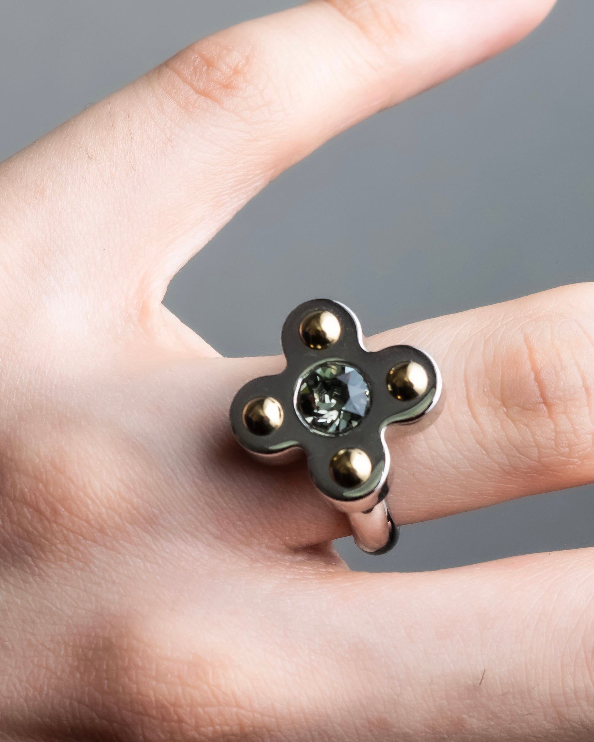 "LOUIS VUITTON" Berg love letters metal ring