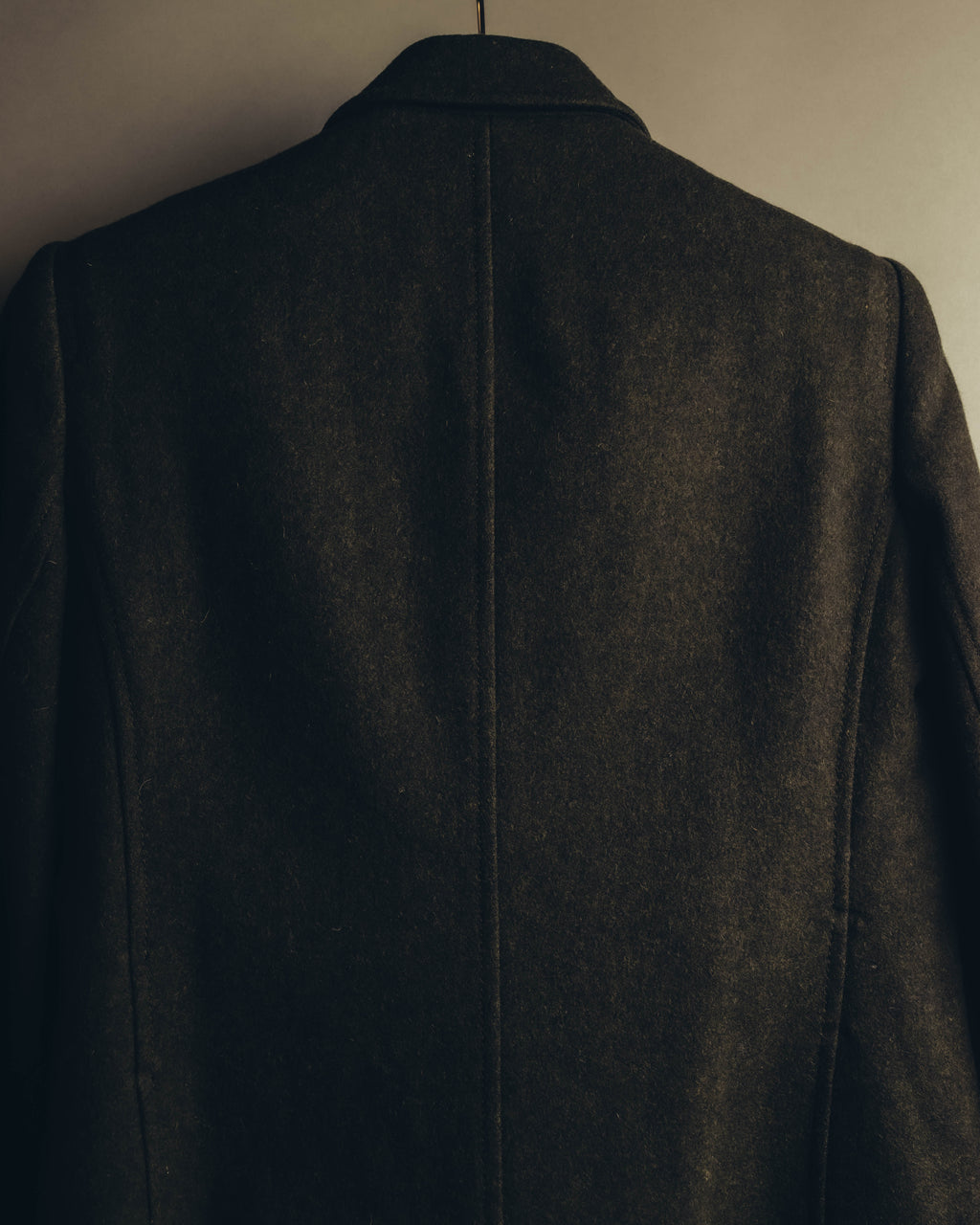 "PRADA" 90's-00's Quilted wool tailored jacket