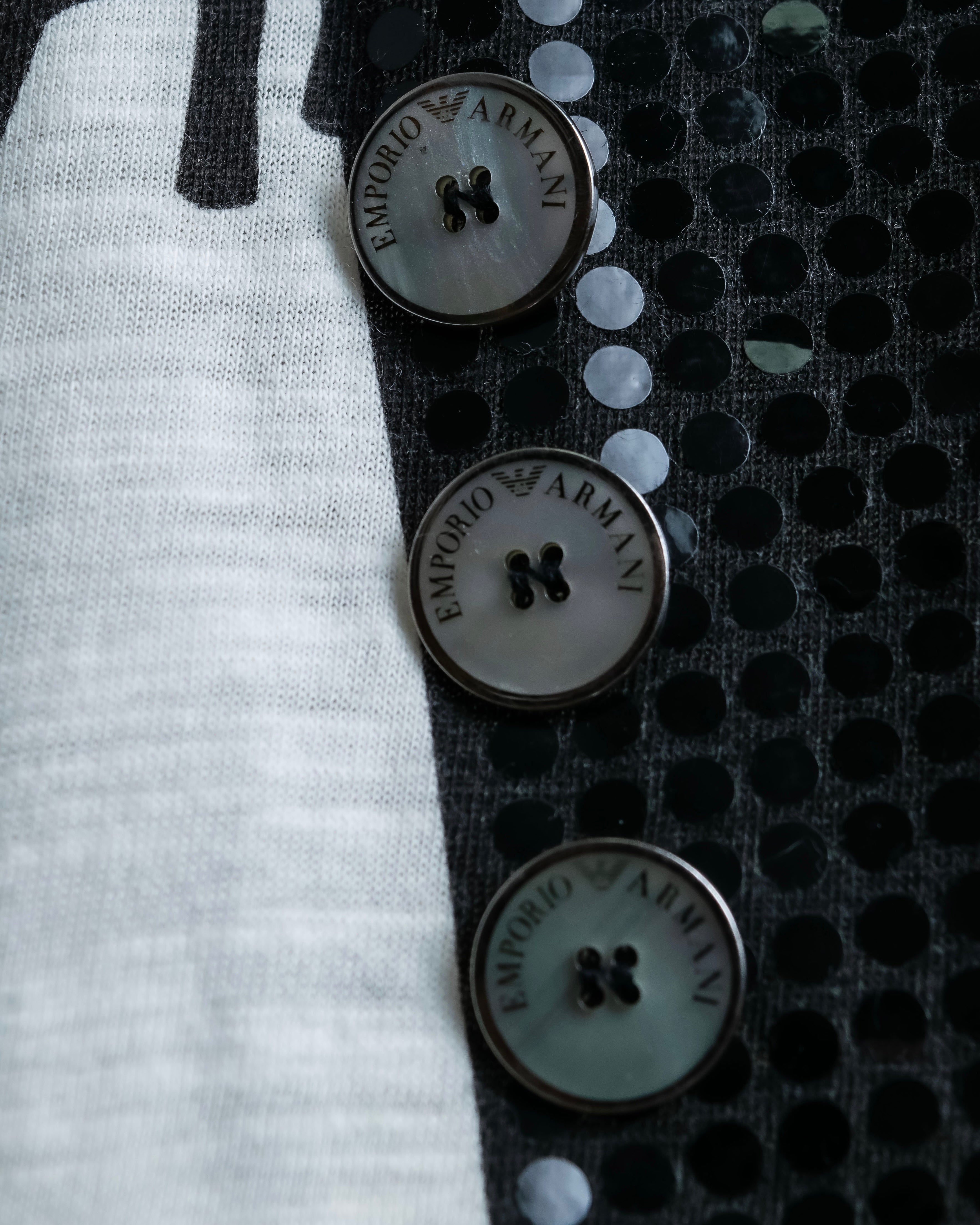 "Emporio Armani" Trompe l'oeil design T-shirt