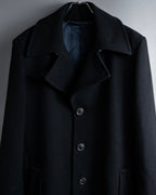 "VIKTOR&ROLF" Sculptural lapel melton coat