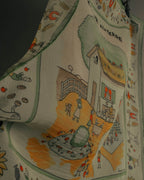 “HERMÈS” 90’s-10’s Retour à la terre silk scarf