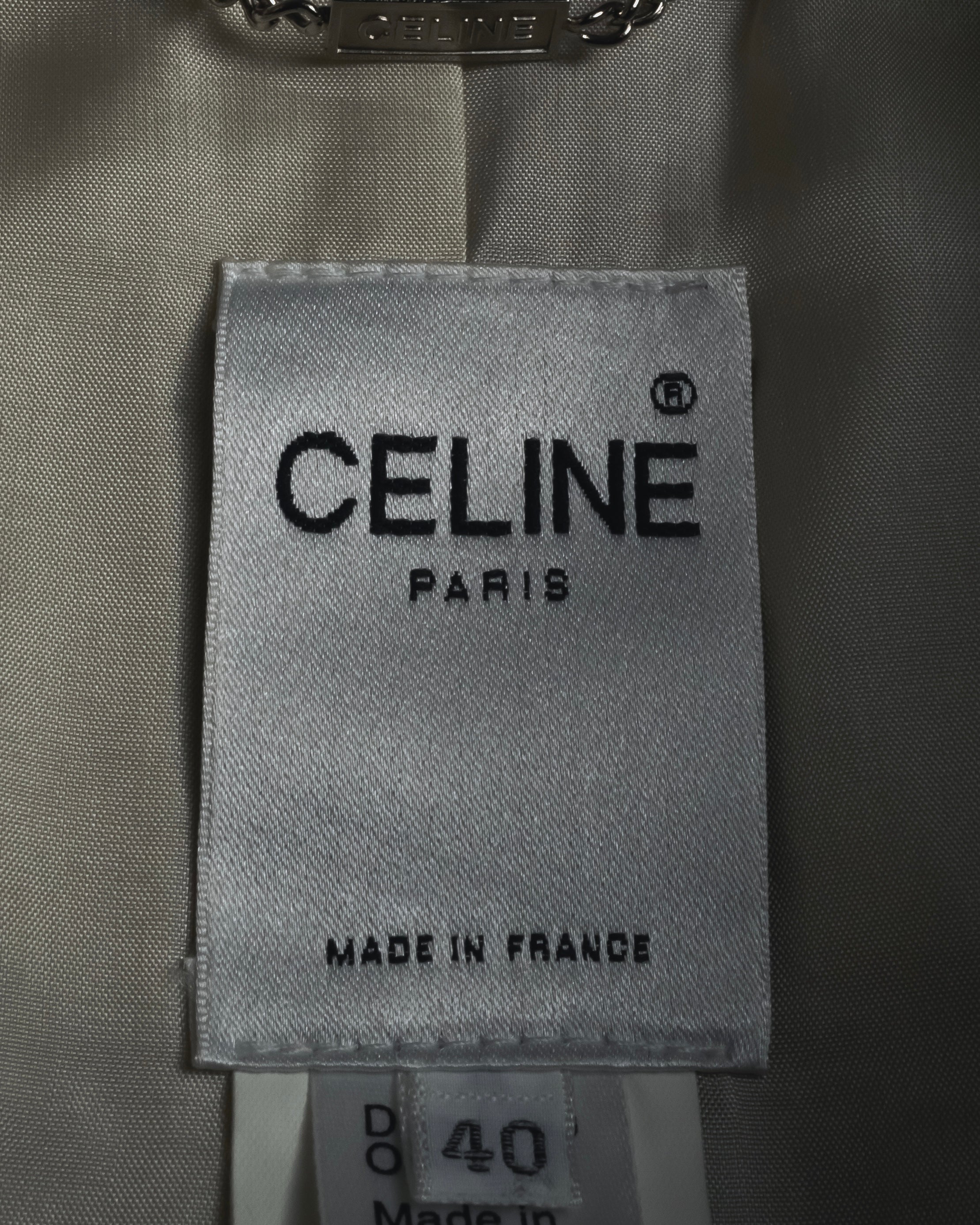 "CELINE" 00’s Ivana Omagik period tailored jacket