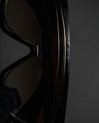 “LOEWE” 2018–2022 Futuristic shield acetate sunglasses