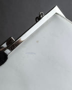 "YVES SAINT LAURENT" Clasp design chain shoulder patent leather bag