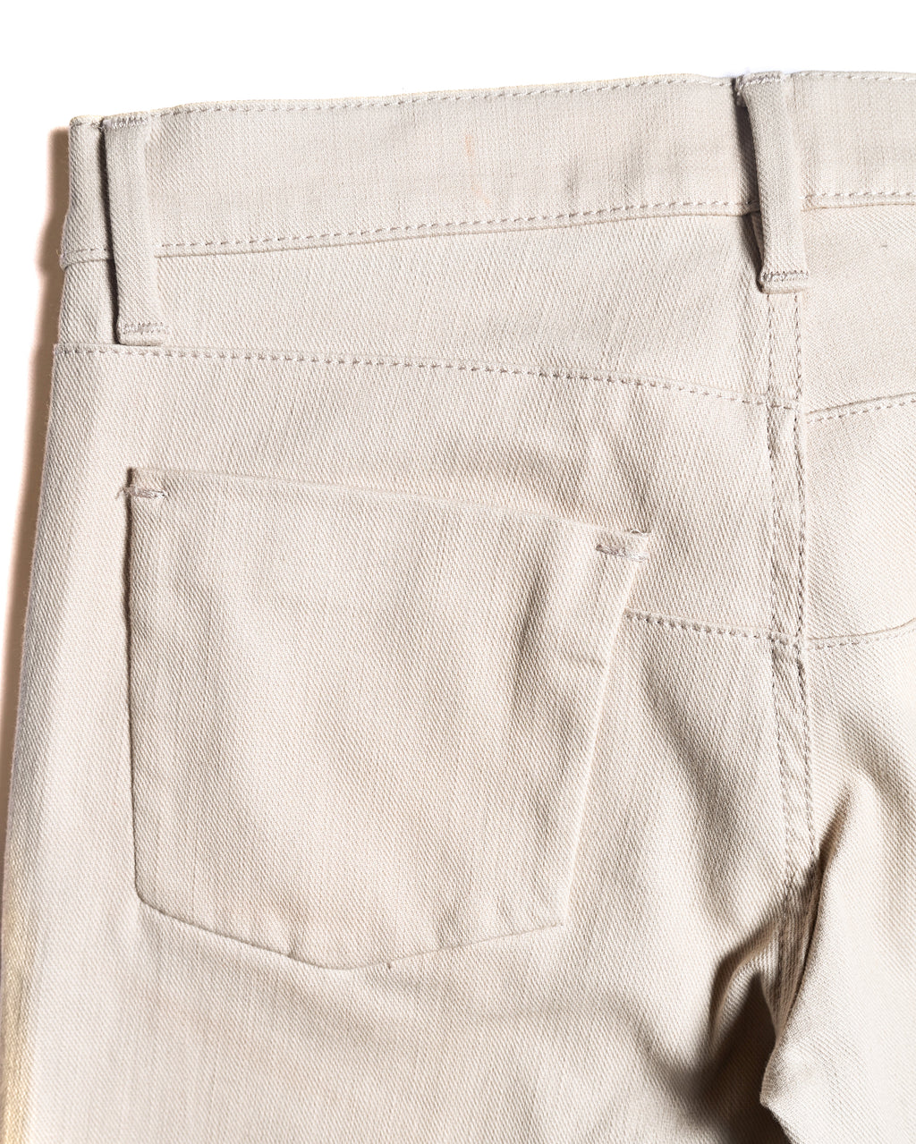 MIU MIU/ Back Metal Logo Designed Riding Pants Beige