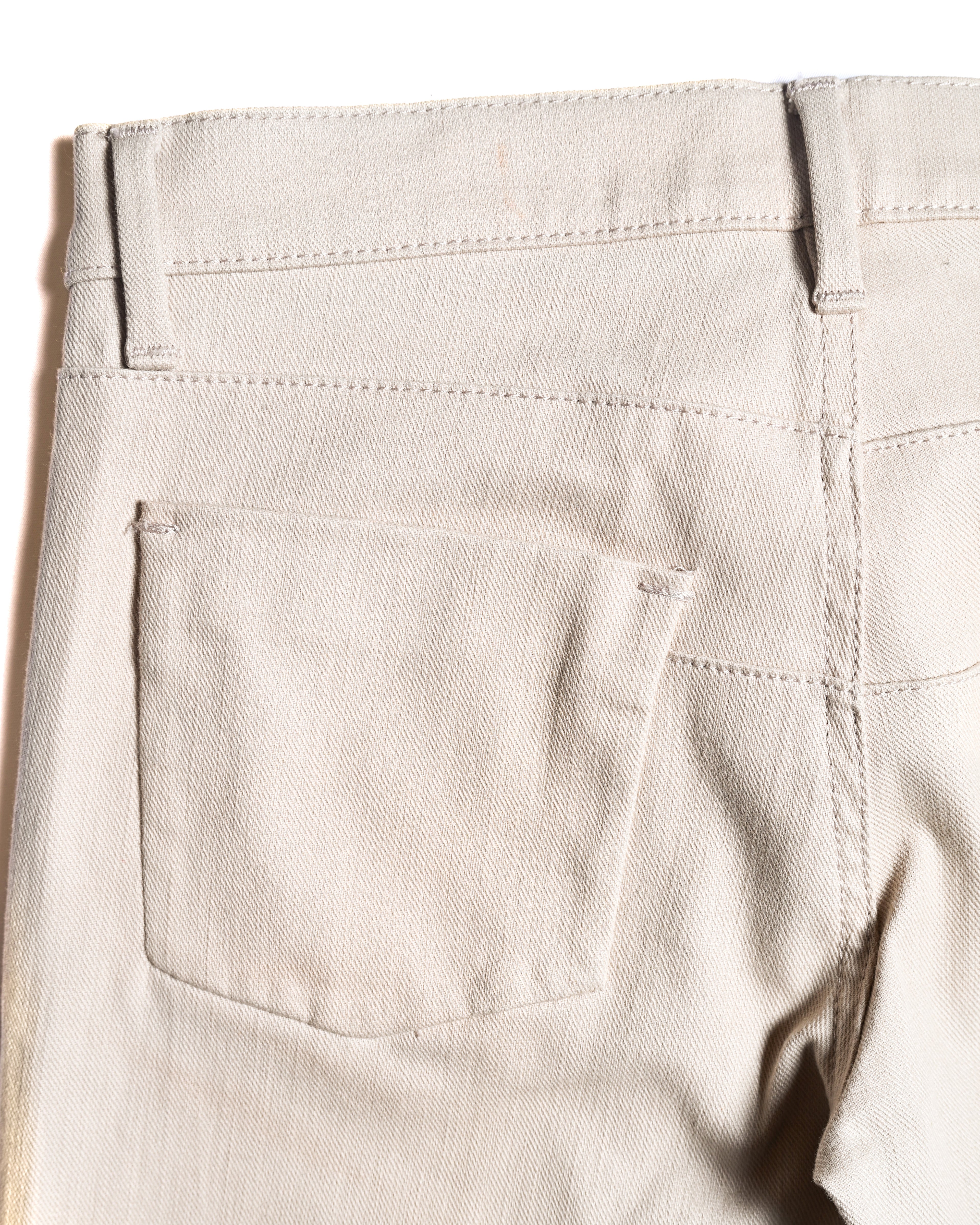 MIU MIU/ Back Metal Logo Designed Riding Pants Beige