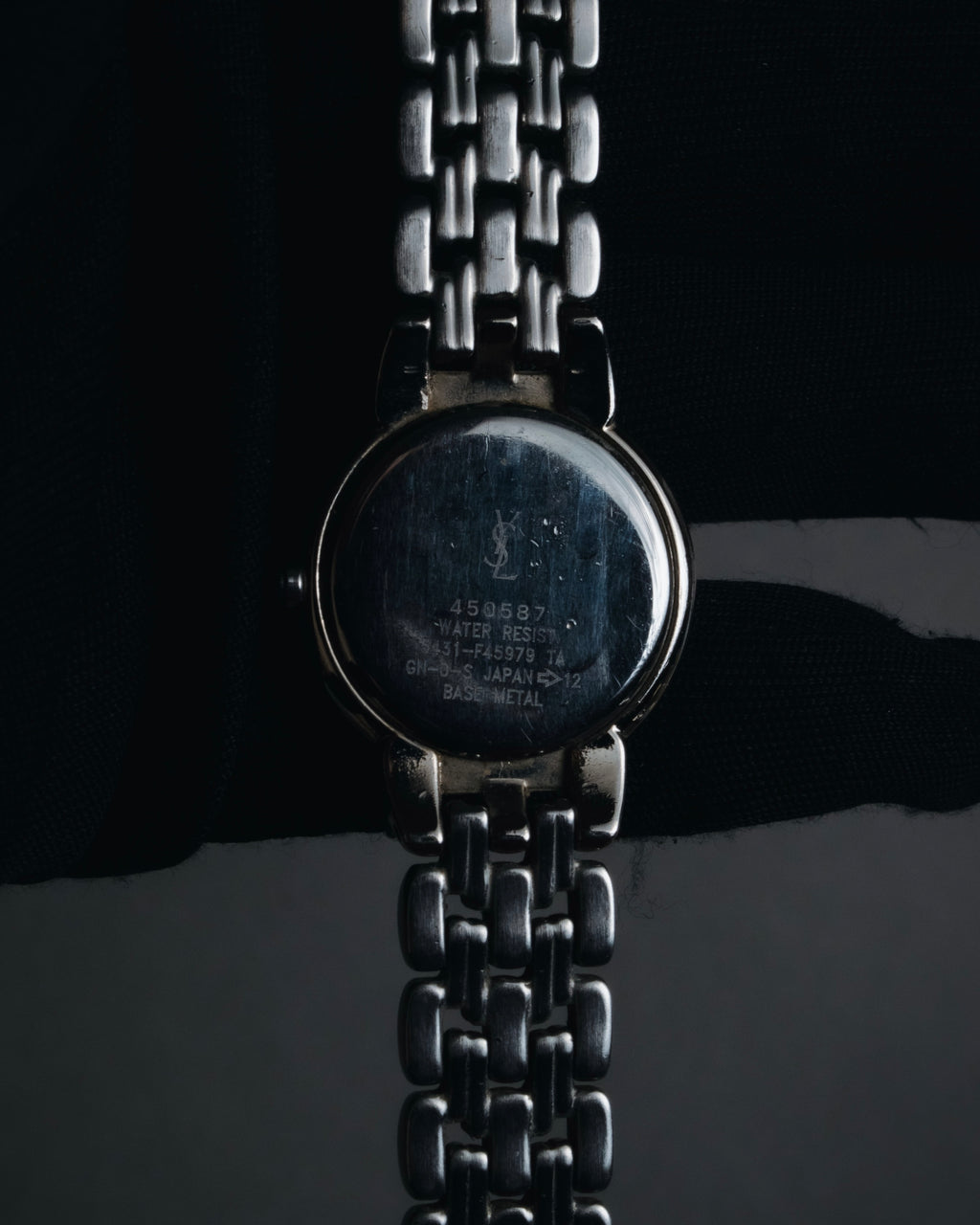"Yves Saint Laurent" 90’s classically proportioned bracelet dress watch