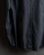 "COMME des GARCONS HOMME PLUS" 14SS modified lapel design striped jacket