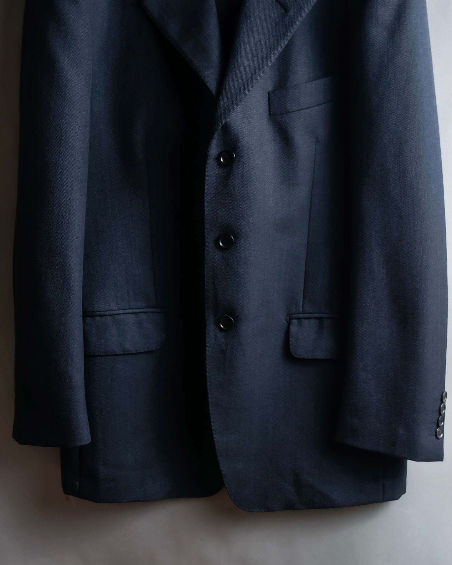 "Vintage oversized single breasted tailored jacket"