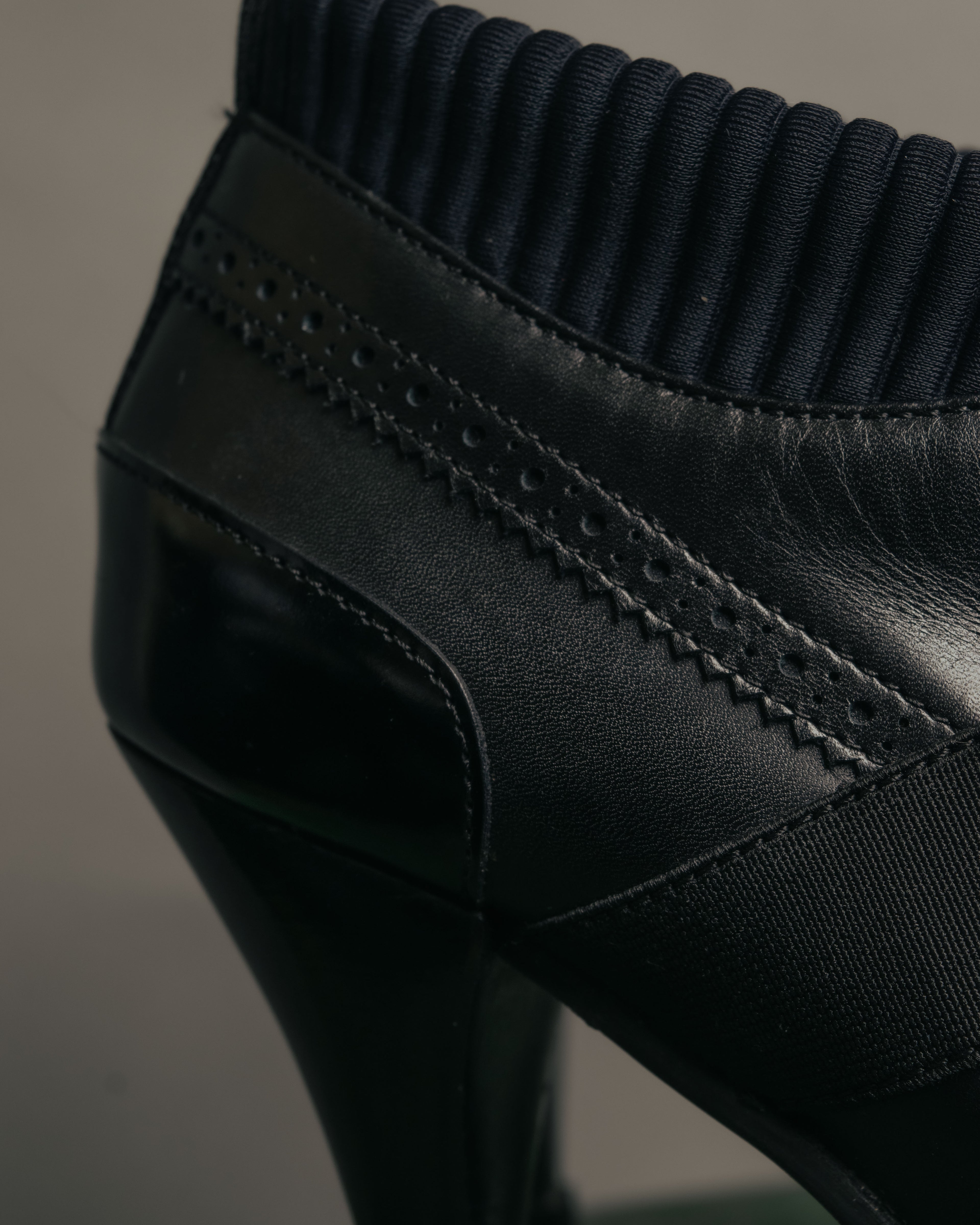 “HERMÈS” 2017-2022 Aw hybrid brogue sock ankle boots