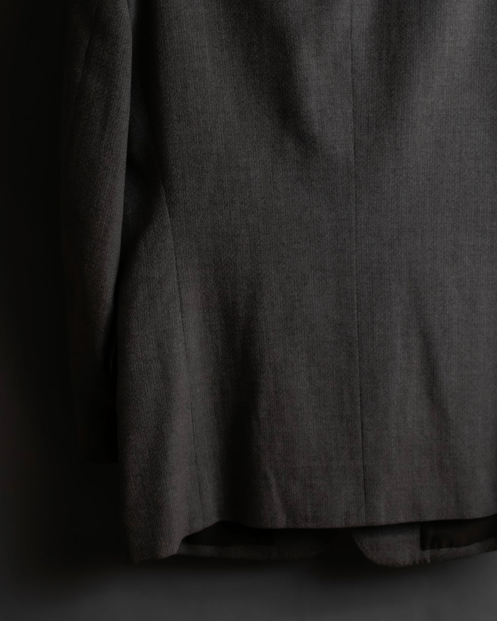 "Vintage heathered wool tailored jacket"