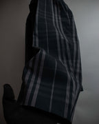 "BURBERRY" Combination leather design check pattern one-shoulder bag