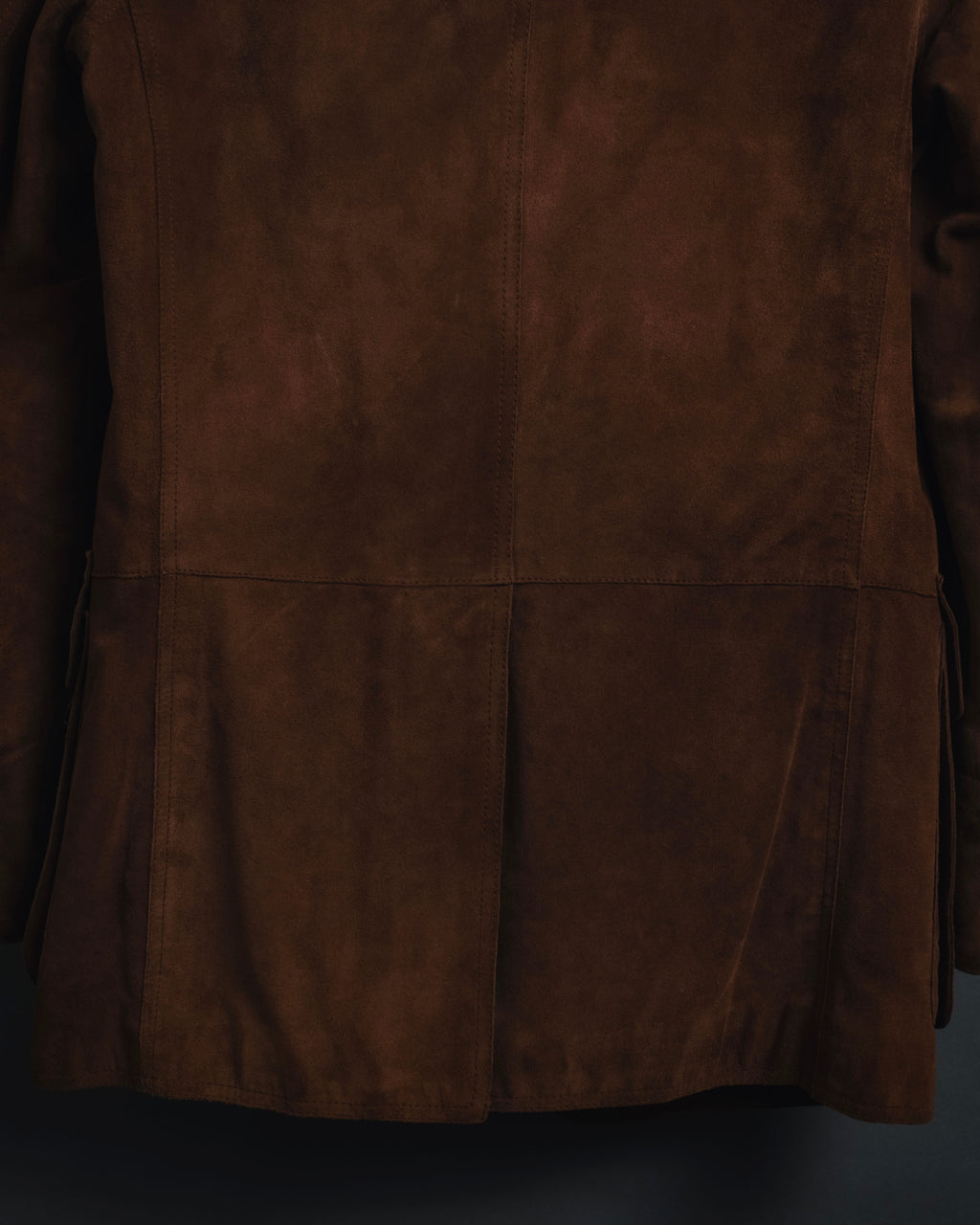 –SPECIAL– "Salvatore Ferragamo" 00’s reversible shearling sheep skin jacket