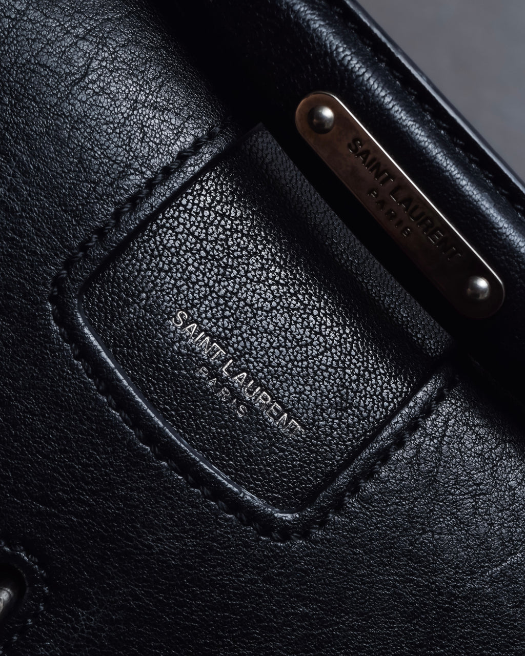 "Saint Laurent" Charlotte leather messenger bag