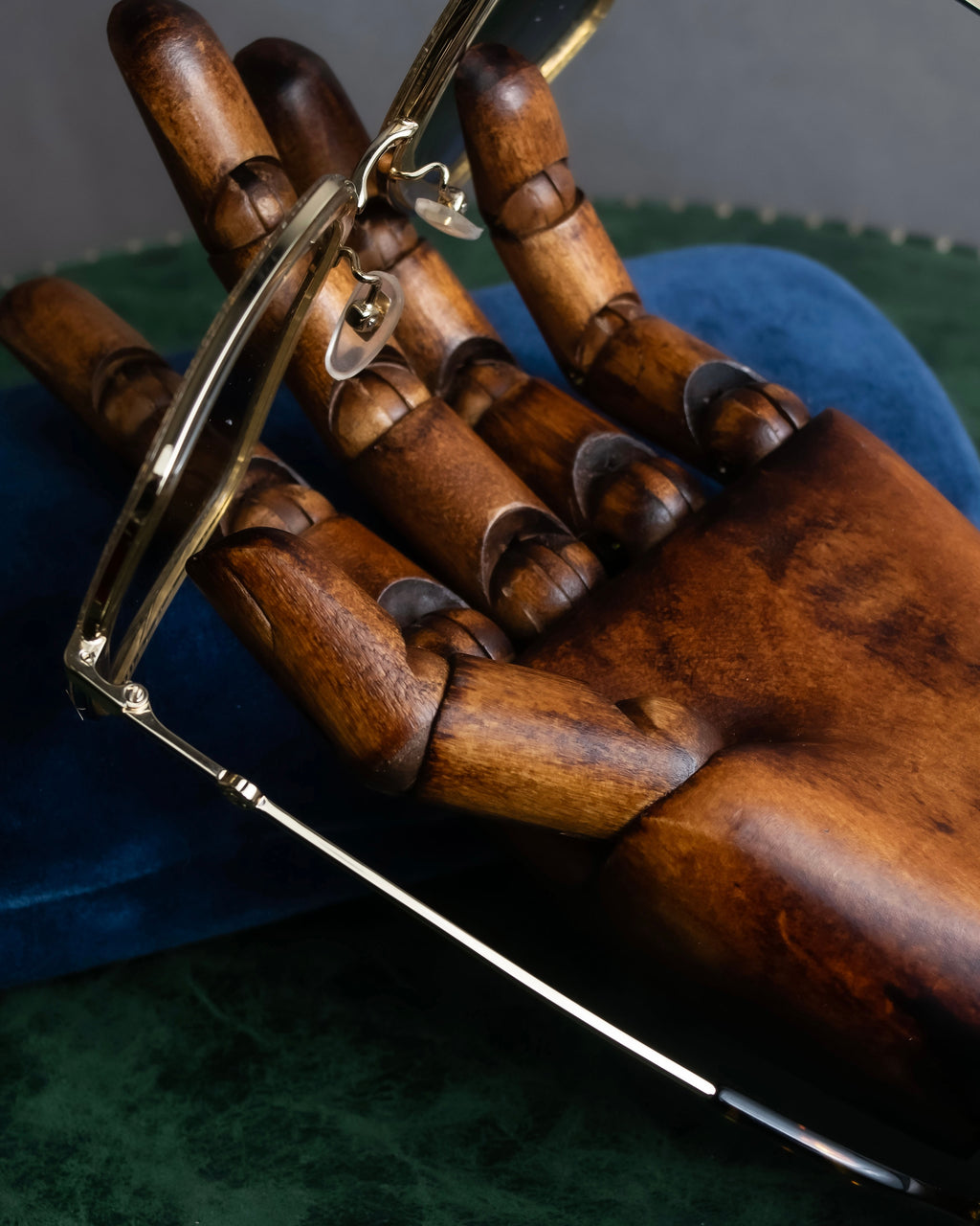 "GUCCI" Glitter design octagonal frame sunglasses