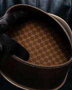 "GUCCI" Dark brown GG accent sunglasses