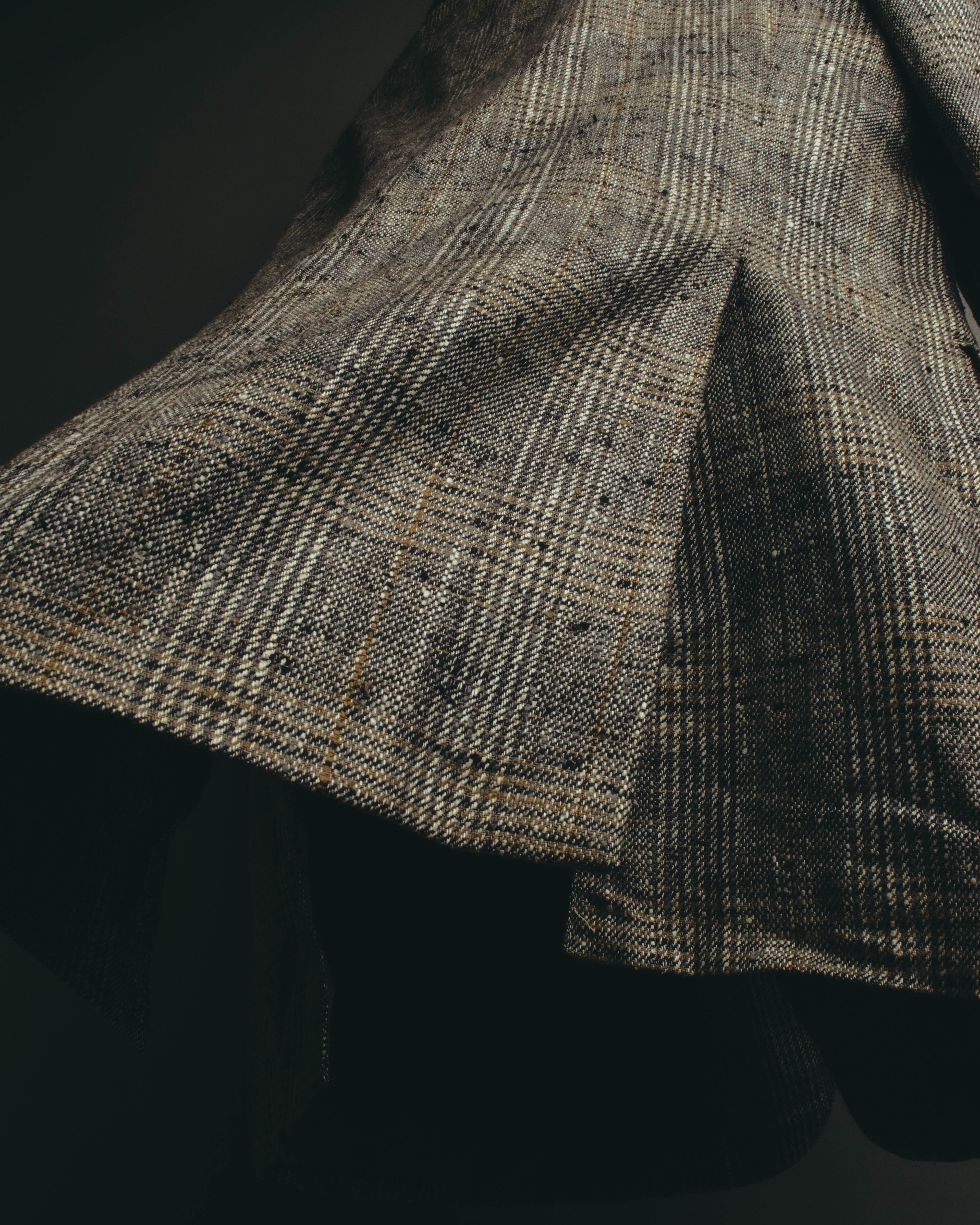 "Ermenegildo Zegna" 80's-90's Textured silk single-breasted blazer