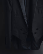 "Saint Laurent Paris" Modern tailcoat design jacket