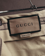 "GUCCI" 2020's Archive inspired pleated tailored trousers
