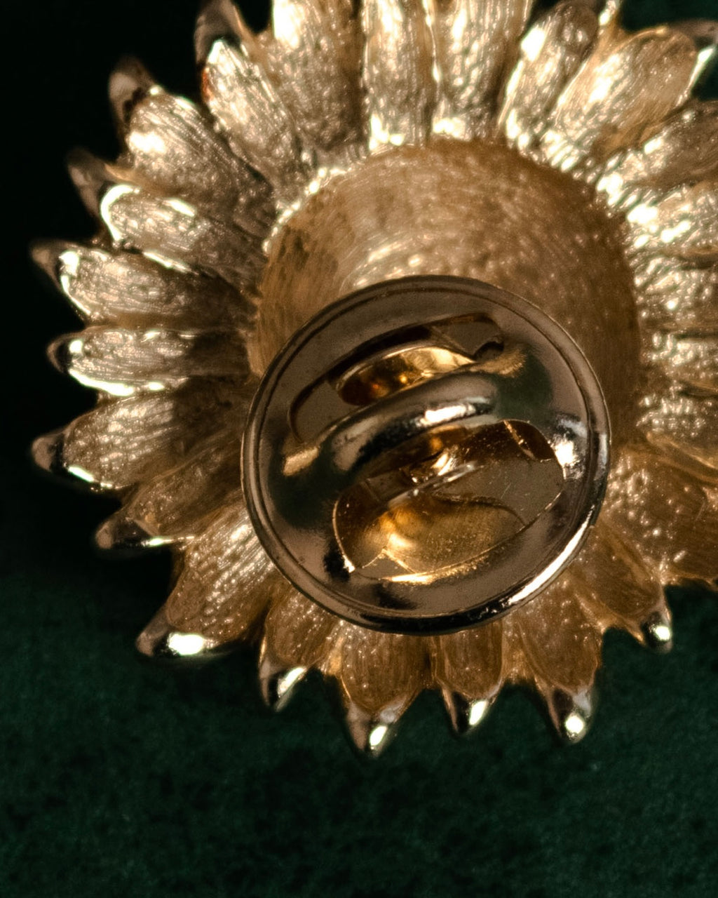 “Christian Dior” 80’s–Early 90’s Sun and moon motif rhinestone brooch