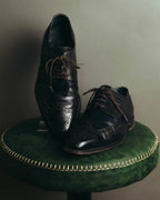 “Alberto Guardiani” 00’s-10’s Full brogue leather derby shoes