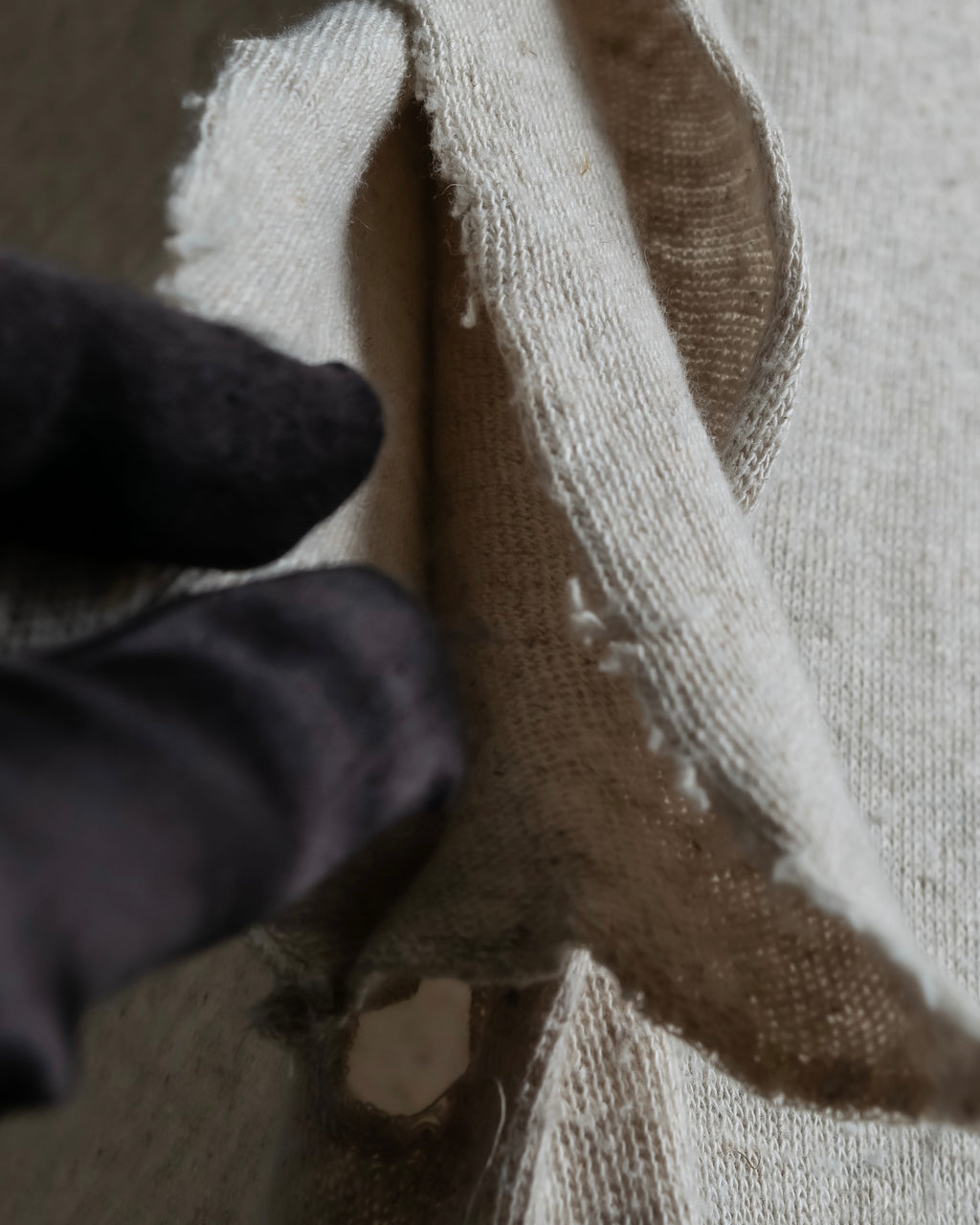 "Y's" Linen cotton mix ruffle design tank top