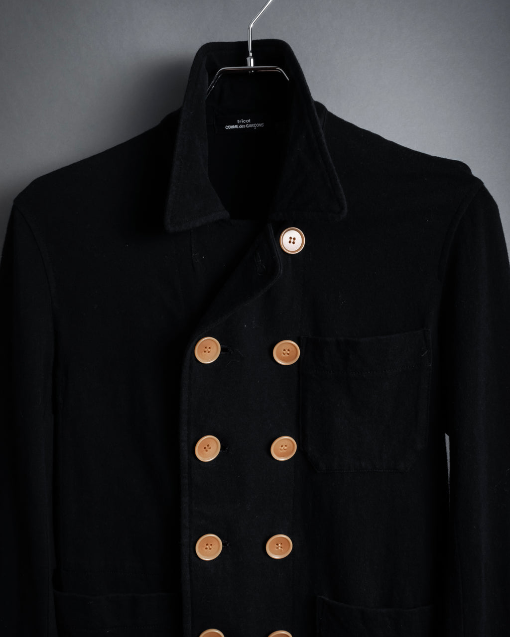 "tricot COMME des GARCONS" 07AW Military detail double-breasted compact jacket