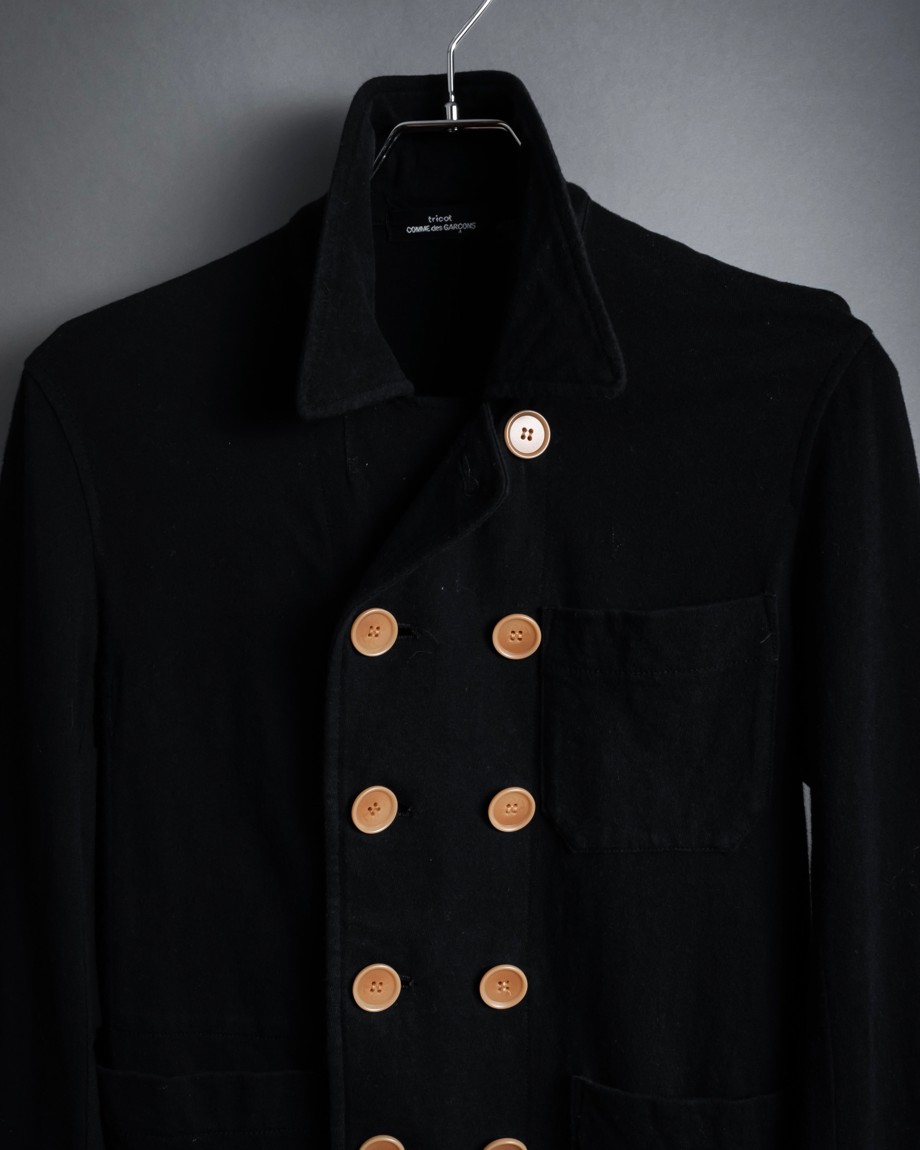 "tricot COMME des GARCONS" 07AW Military detail double-breasted compact jacket