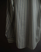 "GUCCI" Diamond jacquard striped shirt