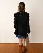 HENRY BEGUELIN/ Western Detailed Long Leather Boots