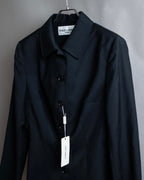 "DOLCE &amp; GABBANA" Waist shape wool soutien collar jacket