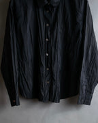 "PLEATS PLEASE ISSEY MIYAKE"
 Irregularly washed shirt jacket