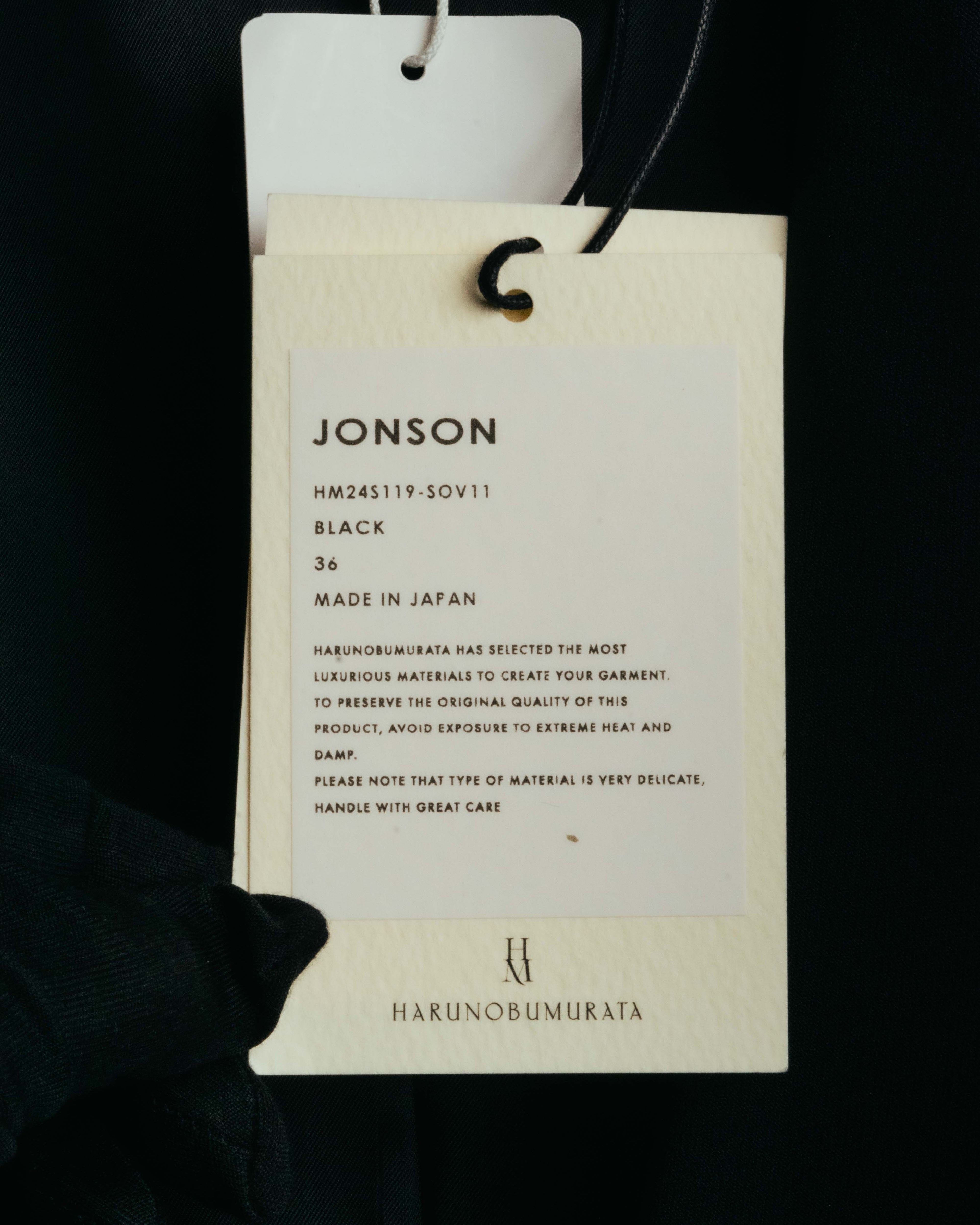 -SPECIAL- “HARUNOBU MURATA” 2024 SS Sculptural belted dress coat