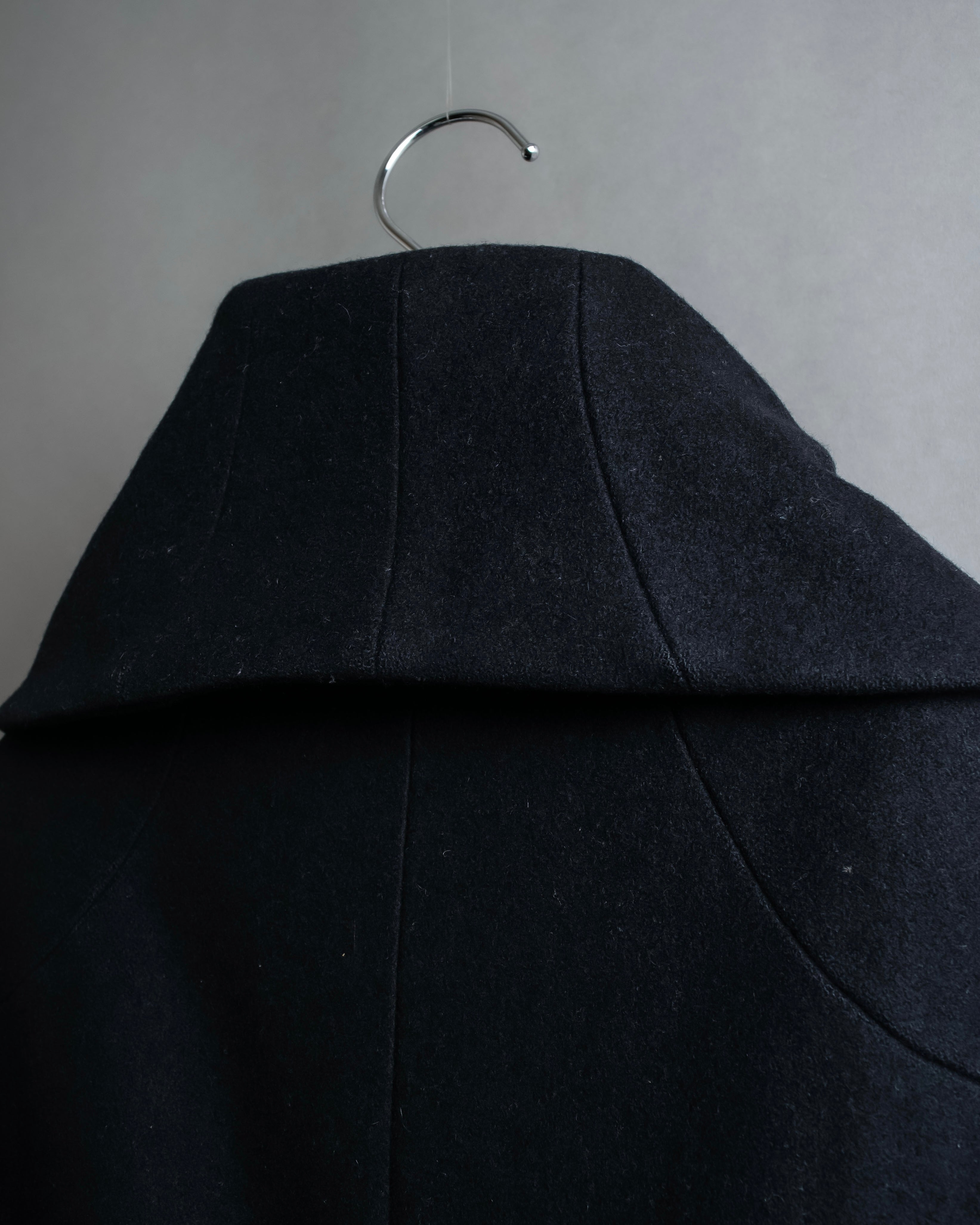 "HELMUT LANG" Short length wool riders jacket