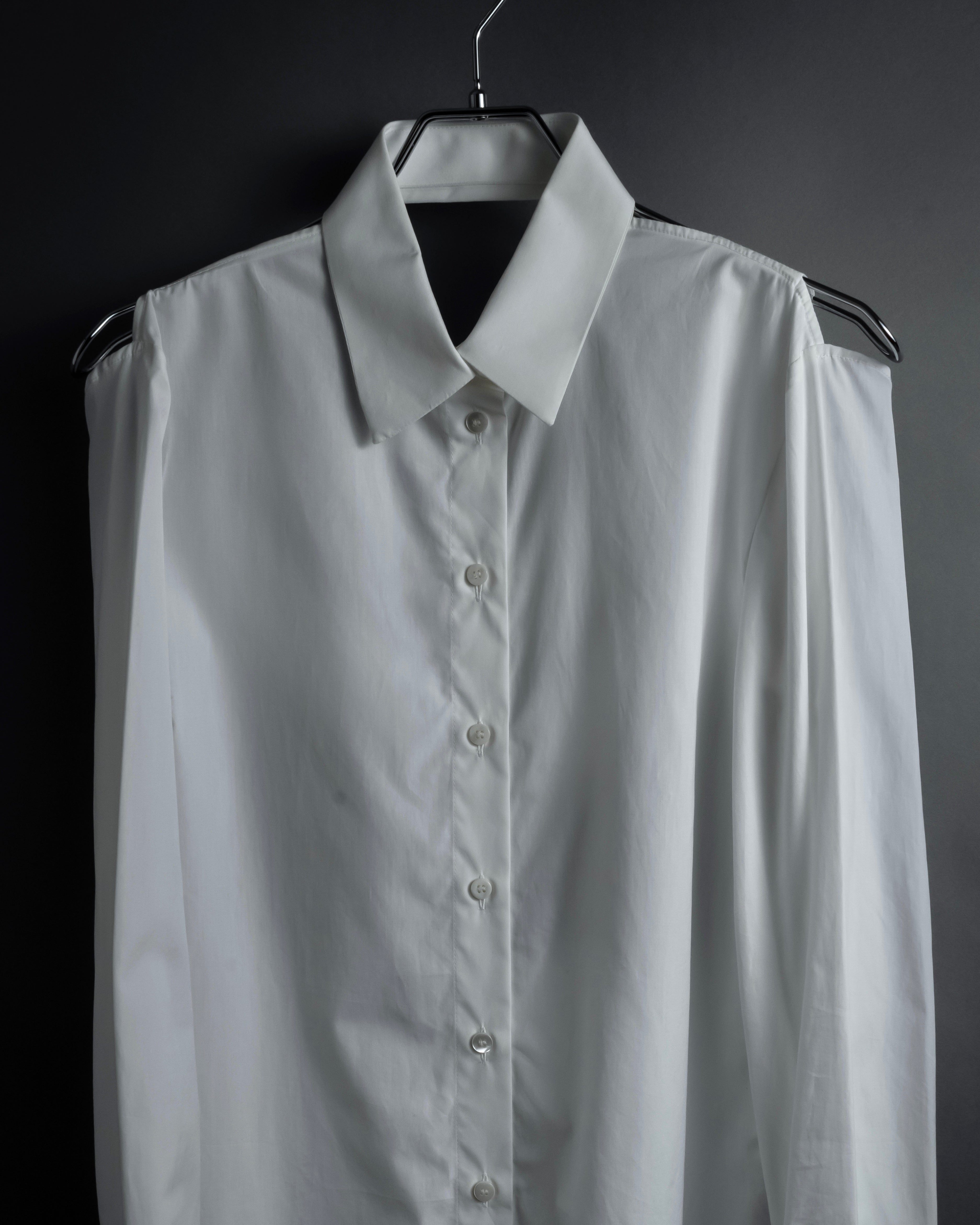 "MAISON MARGIELA" 18AW Constructive cutting details shirt