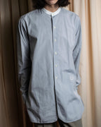 "MAISON MARGIELA" 21SS Long tail design band collar shirt